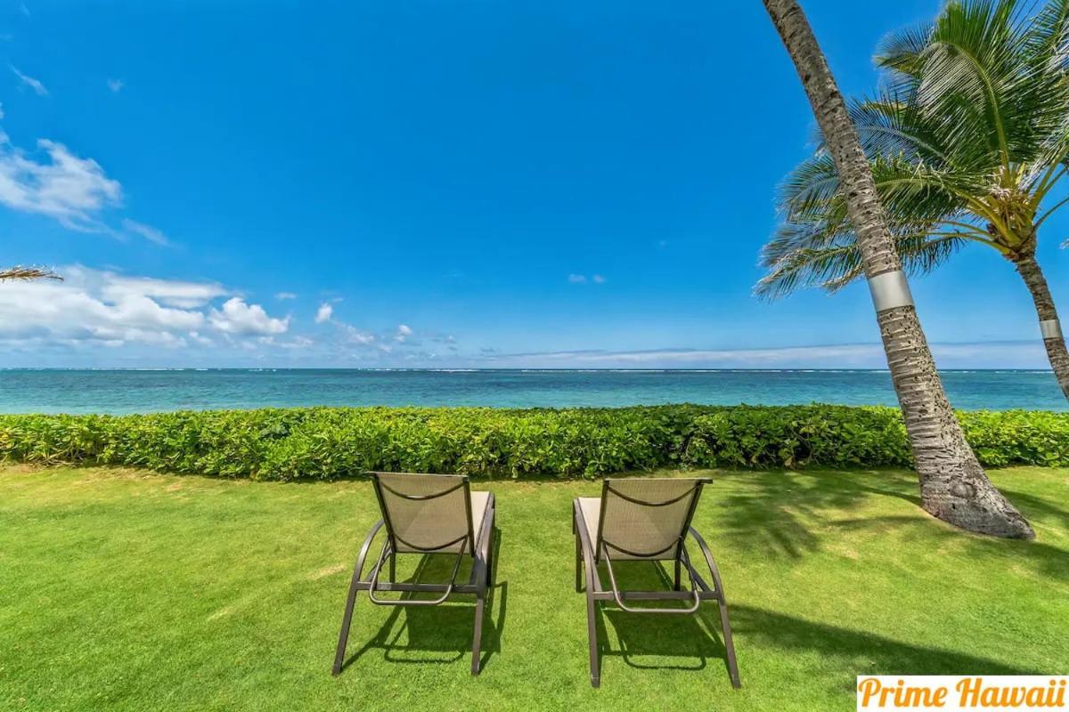 Beachfront Condo With Amazing Views Hau'ula Экстерьер фото